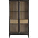 Cecilia Clear / Smoke Grey Display Cabinet